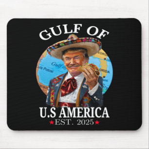 Alfombrilla De Ratón Funny Trump Golfo De Estados Unidos 2025 Trump Mer