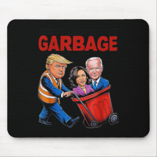 Alfombrilla De Ratón Funny Trump Lover - Tiempo De Sacar La Basura
