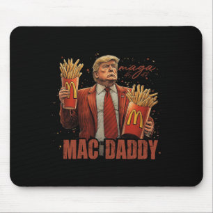 Alfombrilla De Ratón Funny Trump Mcdon 2024 Fast Food Mac Daddy Hamburg
