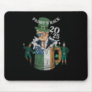 Alfombrilla De Ratón Funny Trump Paddy regresó a Patrick Day Funny Gif