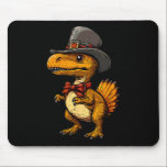 Alfombrilla De Ratón Funny Turkey Dinosaur Thanksgiving Cute Turkeysaur<br><div class="desc">Funny Turkey Dinosaur Thanksgiving Cute Turkeysaurus Rex Fun</div>
