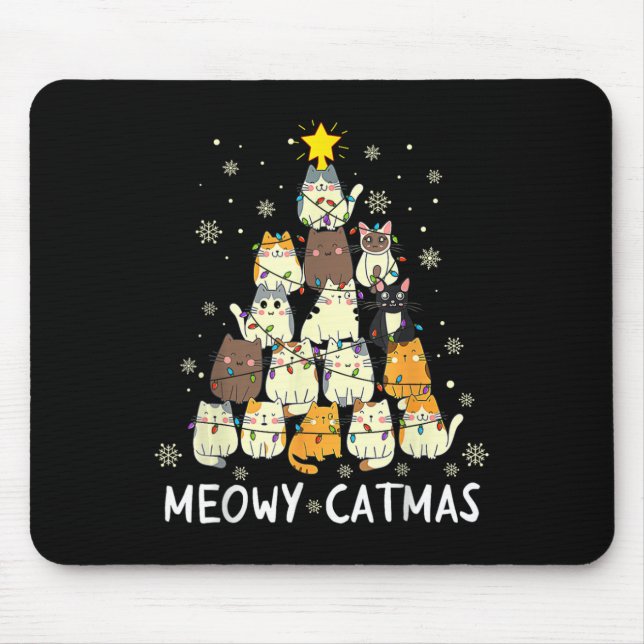 Alfombrilla De Ratón Funny Xmas Spread Kindness Like Snowflakes Merry C (Frente)