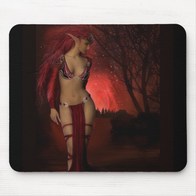 Alfombrilla De Ratón Furia de las noches - Mousepad de hadas (Frente)