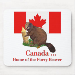 Alfombrilla De Ratón Furry Beaver
