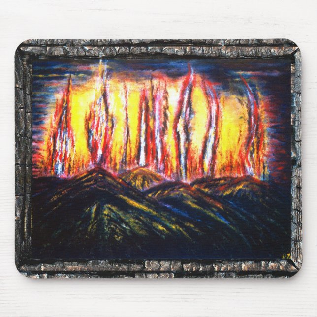 Alfombrilla De Ratón Fury Fires (Frente)