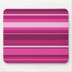 Alfombrilla De Ratón Fuschia stripes