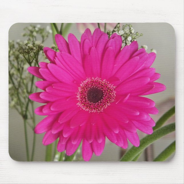 Alfombrilla De Ratón fushia daisy mousepad (Frente)
