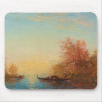 Fusina, Environs De Venise - Félix Ziem