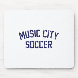 Alfombrilla De Ratón Fútbol Antiguo Nashville Fútbol Ciudad de la Músic