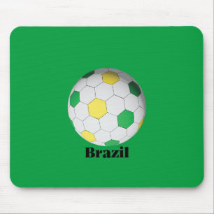 Alfombrilla De Ratón Fútbol Brasil