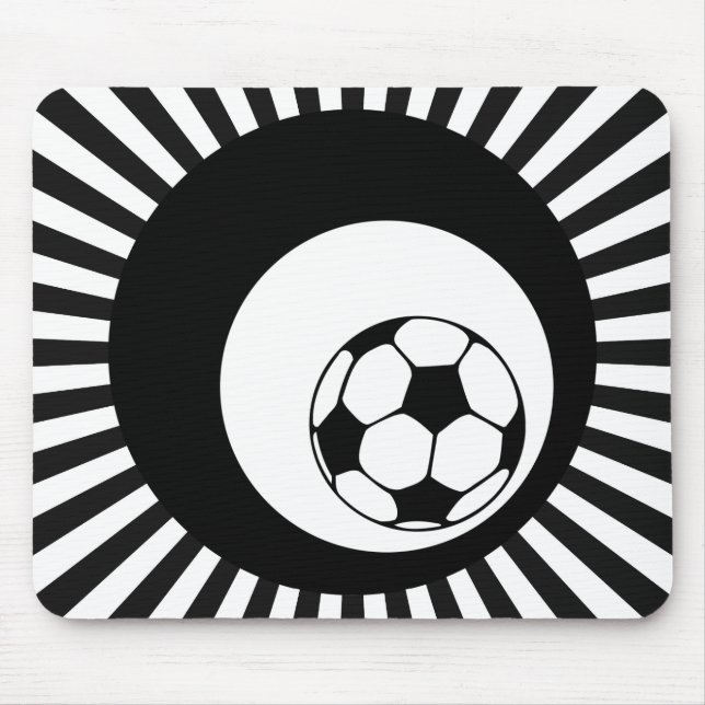 Alfombrilla De Ratón fútbol : círculos : (Frente)