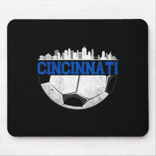 Alfombrilla De Ratón Fútbol de Cincinnati angustiado Cincy nati