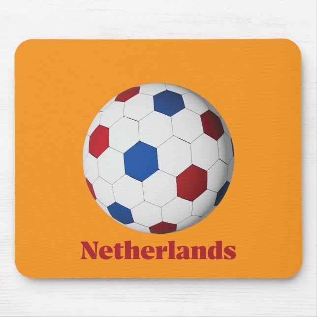 Alfombrilla De Ratón Fútbol de Holanda (Frente)