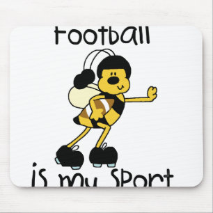 Alfombrilla De Ratón Fútbol del abejorro mi deporte