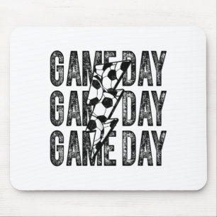 Alfombrilla De Ratón Fútbol día del juego Rayo Mom Dad Boy
