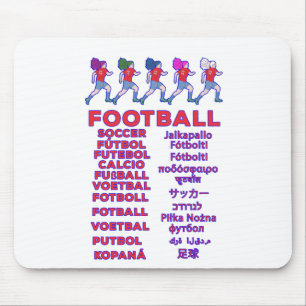 Alfombrilla De Ratón Fútbol en múltiples idiomas - Calcio Soc fußball