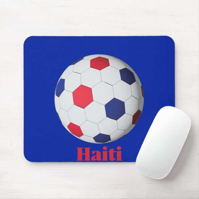 Alfombrilla De Ratón Fútbol Haitiano (Con ratón)