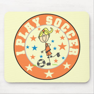 Alfombrilla De Ratón Fútbol Mousepad del juego del chica I