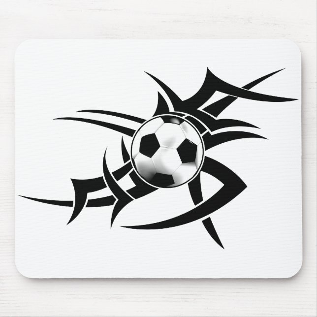 Alfombrilla De Ratón Fútbol Mousepad tribal (Frente)