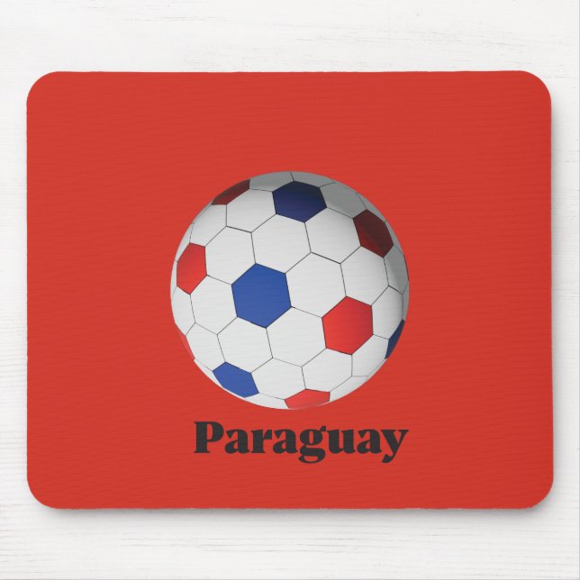 Alfombrilla De Ratón Fútbol Paraguayo (Frente)