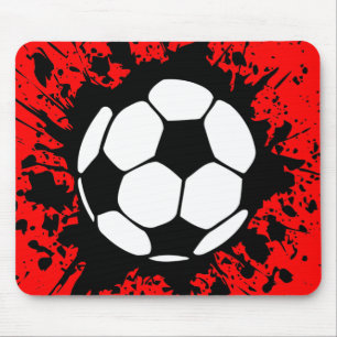 Alfombrilla De Ratón fútbol salpicado
