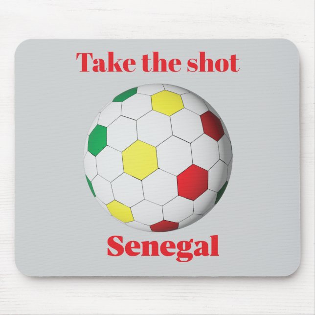 Alfombrilla De Ratón Fútbol Senegalés (Frente)