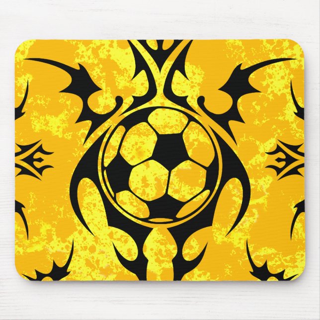 Alfombrilla De Ratón fútbol. tribal. (Frente)