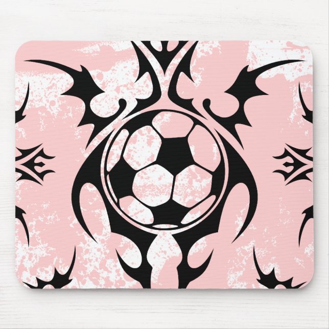 Alfombrilla De Ratón fútbol. tribal. (Frente)