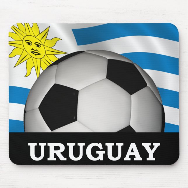 Alfombrilla De Ratón Fútbol Uruguay (Frente)