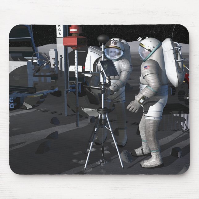 Alfombrilla De Ratón Futuras misiones de exploración espacial 5 (Frente)