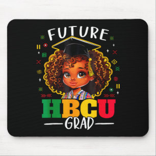 Alfombrilla De Ratón Futuro graduado de Hbcu niños niña negra afro hist