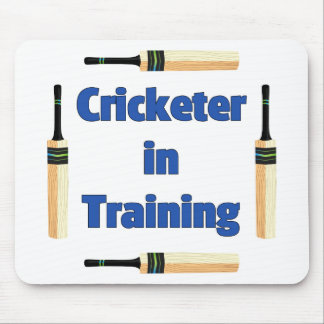 Alfombrilla De Ratón Futuro jugador de cricket o jugador de cricket en