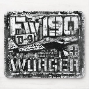Alfombrilla De Ratón Fw 190 D-9 Mousepad