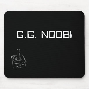 Alfombrilla De Ratón G.G. ¡NOOB! Mousepad