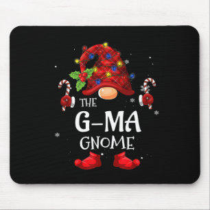 Alfombrilla De Ratón G-mamáes Gnome Pjs Navidades Coincidentes Para Fam