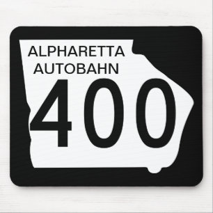 Alfombrilla De Ratón GA 400 Alpharetta Autobahn