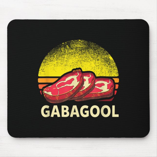 Alfombrilla De Ratón Gabagool Cacola Meat Lover New Jersey Italian Gift (Frente)