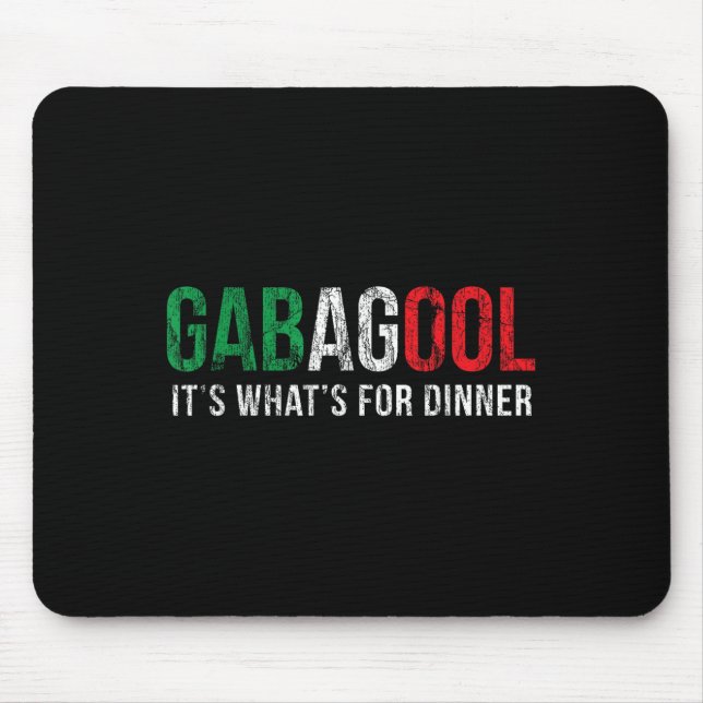 Alfombrilla De Ratón Gabagool Cacola Meat Lover New Jersey Italian Gift (Frente)