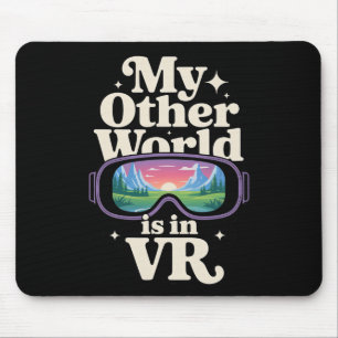 Alfombrilla De Ratón Gafas de Realidad Virtual para Mundos de Jugador I