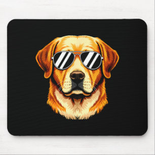 Alfombrilla De Ratón gafas de sol para perro retriever de labrador