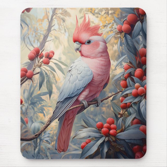 Alfombrilla De Ratón Galah Cockatoo (Frente)