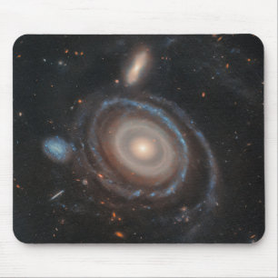 Alfombrilla De Ratón Galaxia Bullseye del telescopio espacial Hubble