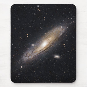 Alfombrilla De Ratón Galaxia de Andrómeda   Fotografía Espacial