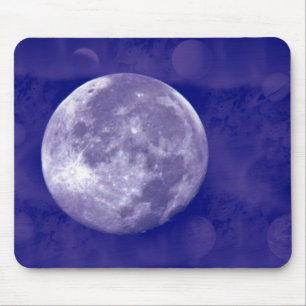 Alfombrilla De Ratón Galaxia de la Luna Llena