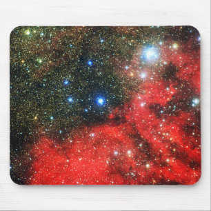 Alfombrilla De Ratón Galaxia Dustada De Oro Caído
