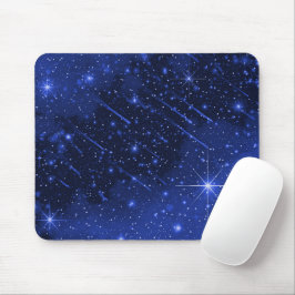 Alfombrilla De Ratón Galaxia Estrella En Azul