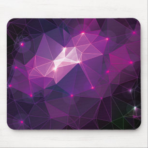 Alfombrilla De Ratón Galaxia púrpura