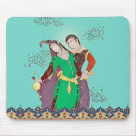 Alfombrilla De Ratón Galaxy Couple Mousepad