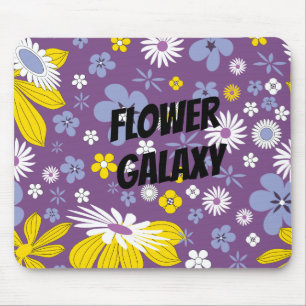 Alfombrilla De Ratón GalaxY de la flor personalizar