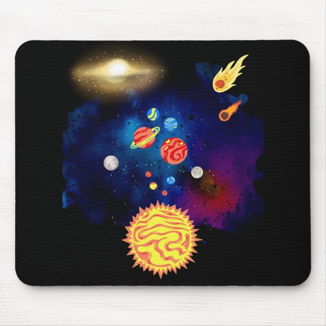 Alfombrilla De Ratón Galaxy mouse pad (Frente)